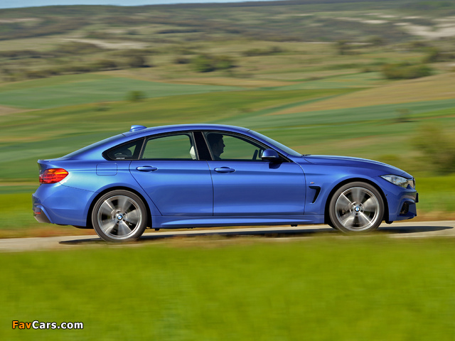 Images of BMW 428i Gran Coupé M Sport Package (F36) 2014 (640 x 480)