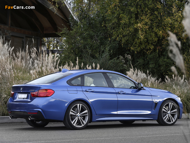 Images of BMW 435i Gran Coupé M Sport Package AU-spec (F36) 2014 (640 x 480)