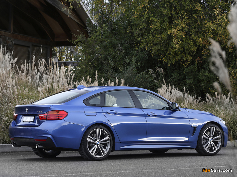 Images of BMW 435i Gran Coupé M Sport Package AU-spec (F36) 2014 (800 x 600)