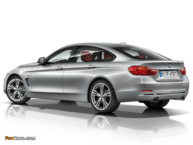 Images of BMW 435i Gran Coupé Sport Line (F36) 2014 (640 x 480)