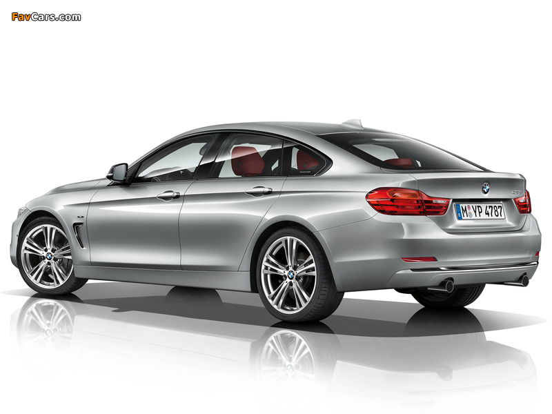 Images of BMW 435i Gran Coupé Sport Line (F36) 2014 (800 x 600)