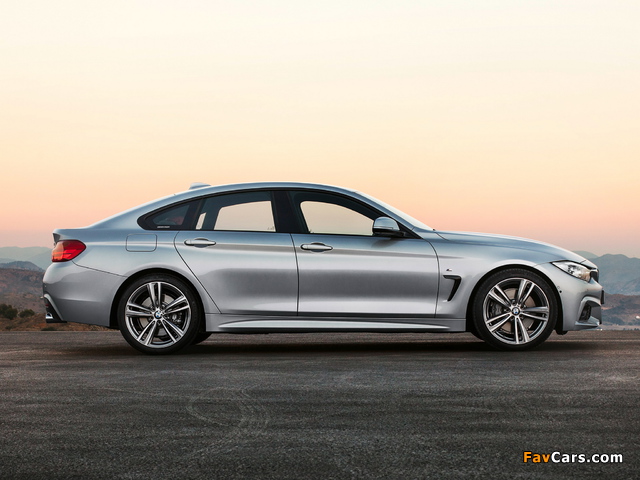 Images of BMW 435i Gran Coupé M Sport Package (F36) 2014 (640 x 480)