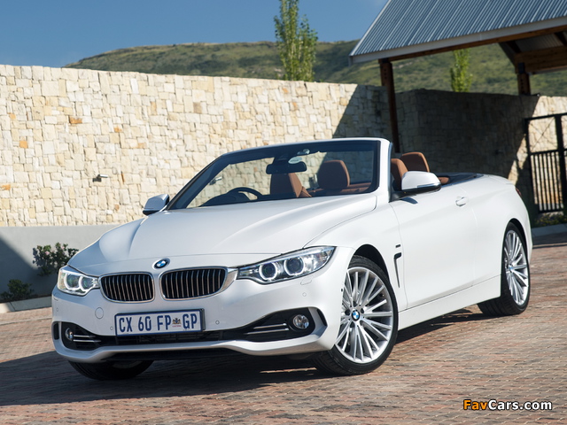 Images of BMW 428i Cabrio Luxury Line ZA-spec (F33) 2014 (640 x 480)
