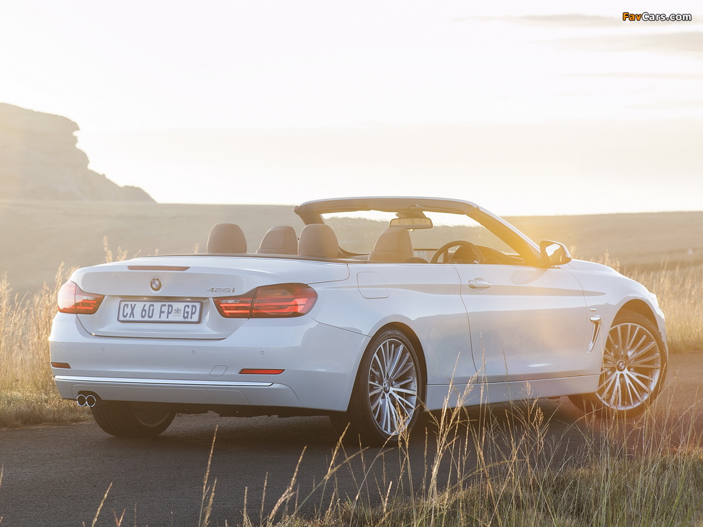 Images of BMW 428i Cabrio Luxury Line ZA-spec (F33) 2014 (1024 x 768)