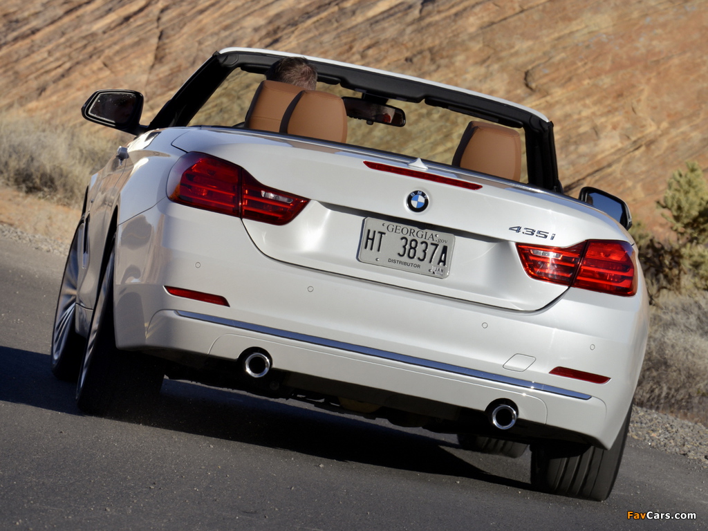 Images of BMW 435i Cabrio Luxury Line US-spec (F33) 2014 (1024 x 768)