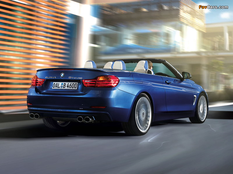 Images of Alpina B4 Bi-Turbo Cabrio UK-spec (F33) 2014 (800 x 600)