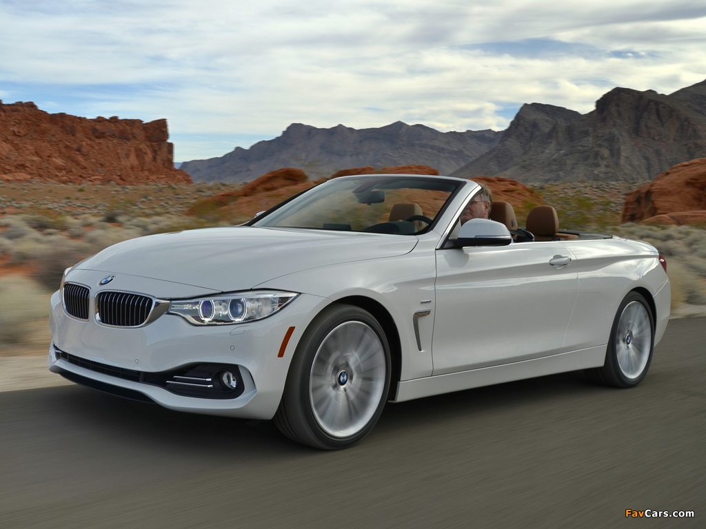 Images of BMW 435i Cabrio Luxury Line US-spec (F33) 2014 (1024 x 768)