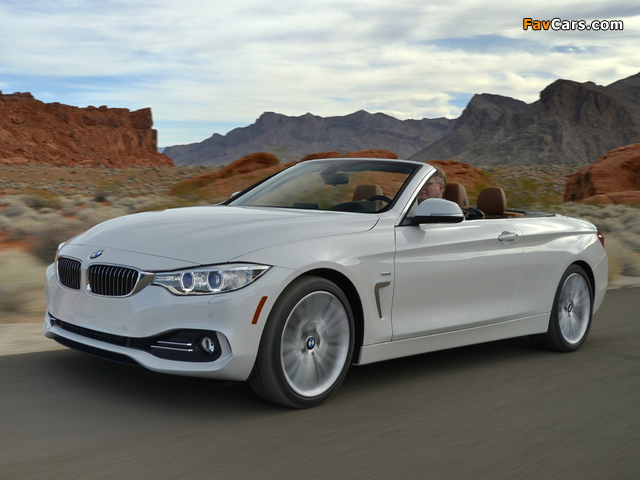 Images of BMW 435i Cabrio Luxury Line US-spec (F33) 2014 (640 x 480)