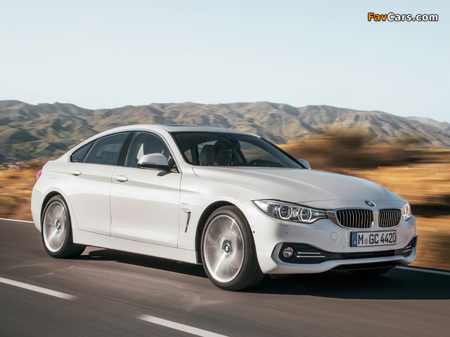 Images of BMW 420d Gran Coupé Luxury Line (F36) 2014 (640 x 480)