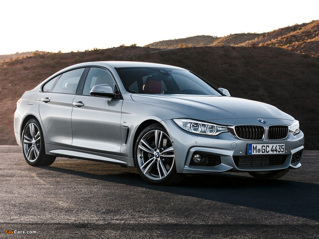 Images of BMW 435i Gran Coupé M Sport Package (F36) 2014 (1024 x 768)