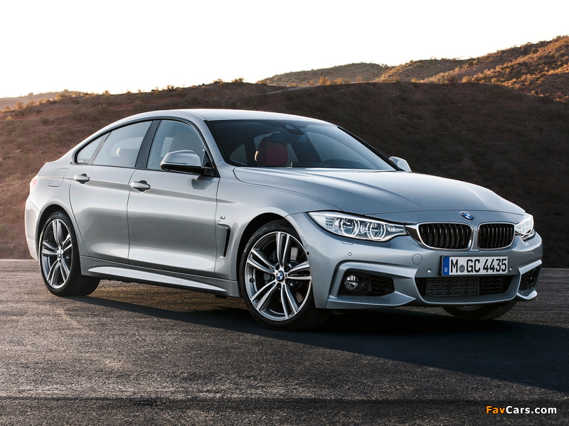 Images of BMW 435i Gran Coupé M Sport Package (F36) 2014 (800 x 600)