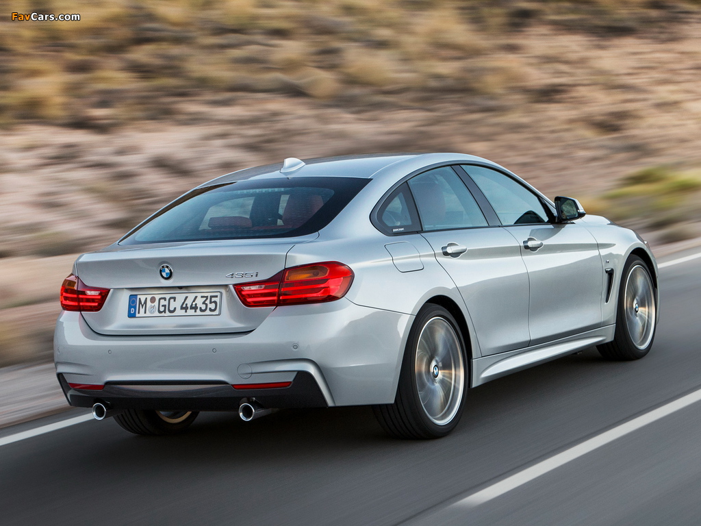 Images of BMW 435i Gran Coupé M Sport Package (F36) 2014 (1024 x 768)