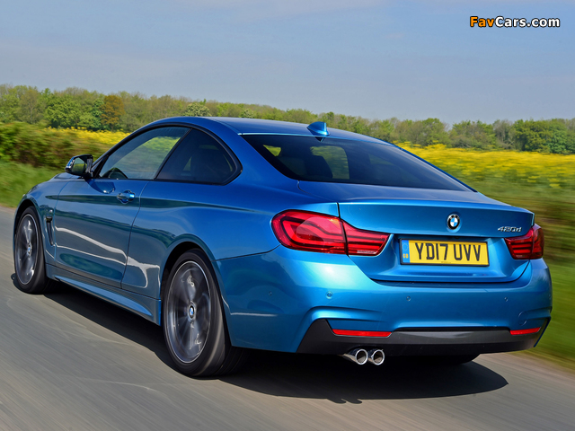 Images of BMW 420d Coupé M Sport UK-spec (F32) 2017 (640 x 480)