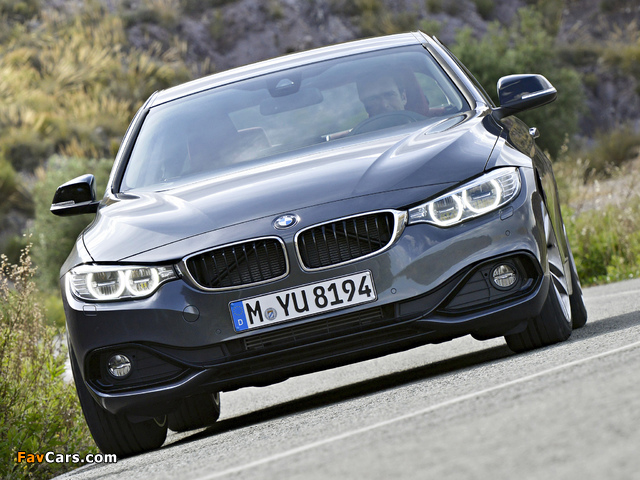 Photos of BMW 420d Coupé Sport Line (F32) 2013 (640 x 480)