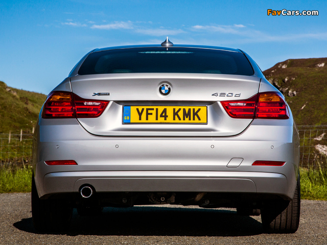 Photos of BMW 420d xDrive Gran Coupé Sport Line UK-spec (F32) 2014 (640 x 480)