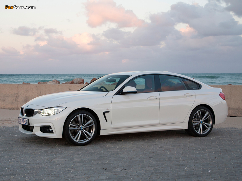 Photos of BMW 435i Gran Coupé M Sport Package ZA-spec (F36) 2014 (800 x 600)