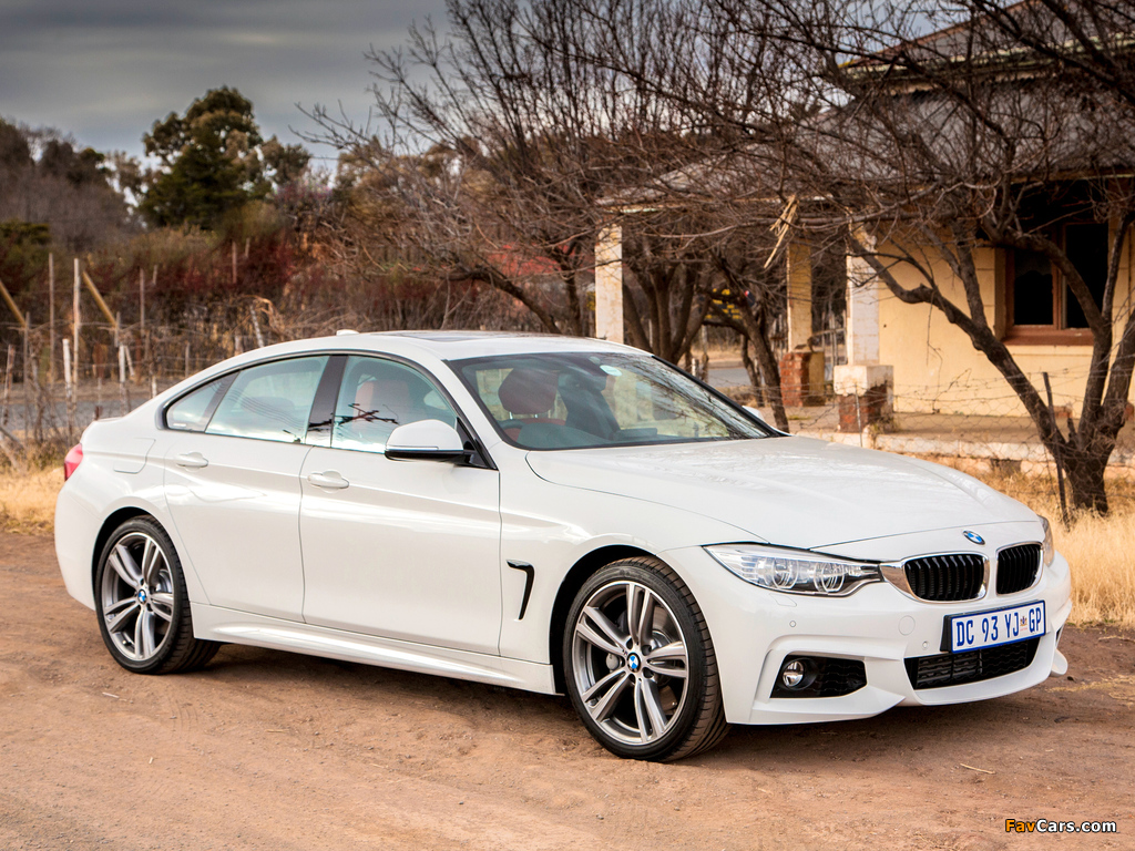 Photos of BMW 435i Gran Coupé M Sport Package ZA-spec (F36) 2014 (1024 x 768)