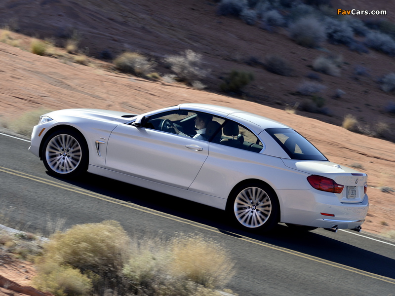 Photos of BMW 435i Cabrio Luxury Line US-spec (F33) 2014 (800 x 600)