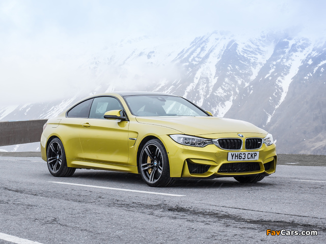 Photos of BMW M4 Coupé UK-spec (F82) 2014 (640 x 480)