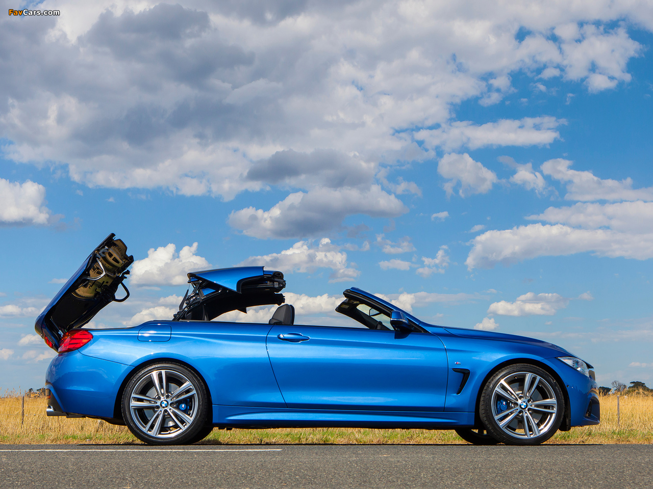 Photos of BMW 435i Cabrio M Sport Package AU-spec (F33) 2014 (1280 x 960)