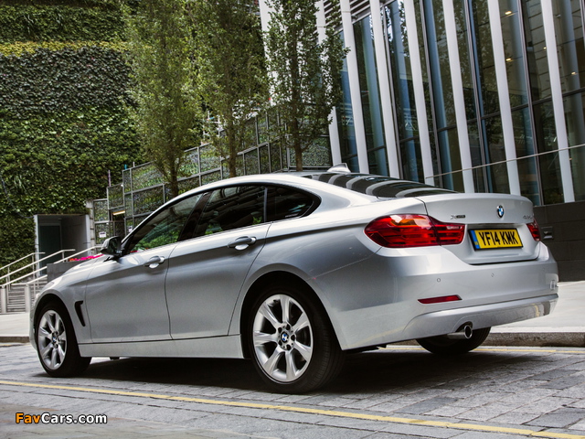 Photos of BMW 420d xDrive Gran Coupé Sport Line UK-spec (F32) 2014 (640 x 480)