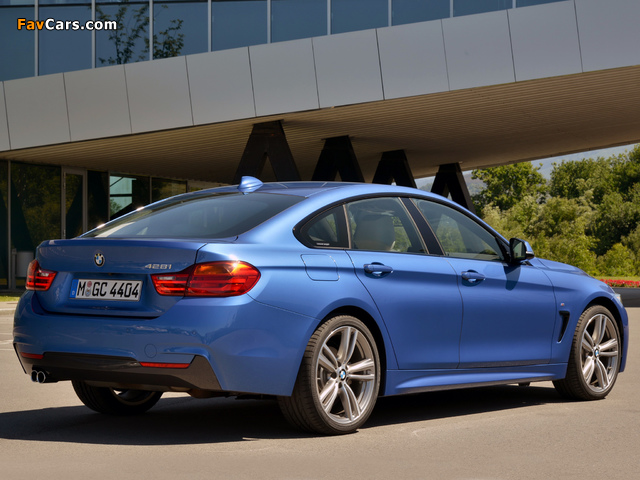 Photos of BMW 428i Gran Coupé M Sport Package (F36) 2014 (640 x 480)