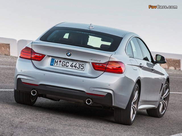 Photos of BMW 435i Gran Coupé M Sport Package (F36) 2014 (640 x 480)