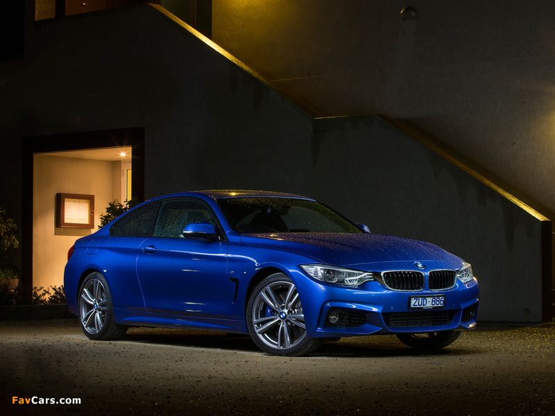 Pictures of BMW 435i Coupé M Sport Package AU-spec (F32) 2013 (800 x 600)