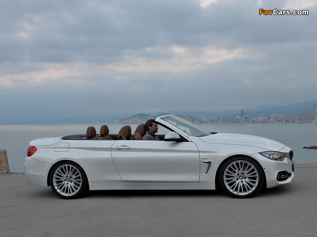 Pictures of BMW 428i Cabrio Luxury Line (F33) 2013 (640 x 480)