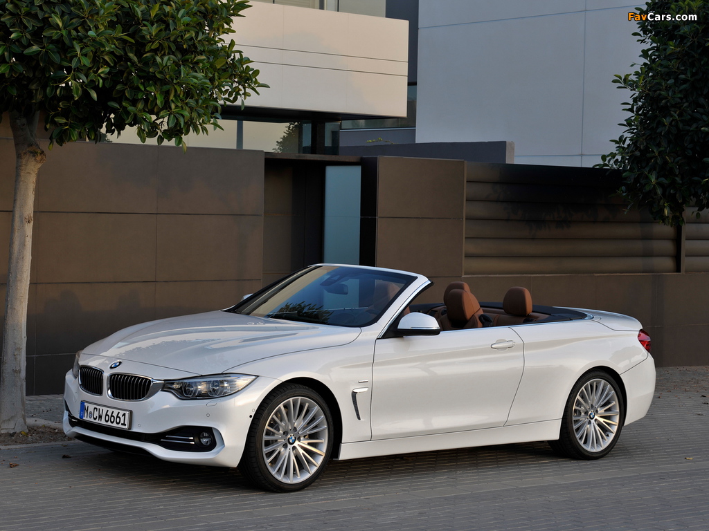 Pictures of BMW 428i Cabrio Luxury Line (F33) 2013 (1024 x 768)