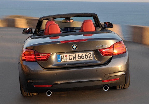 Pictures of BMW 435i Cabrio M Sport Package (F33) 2013
