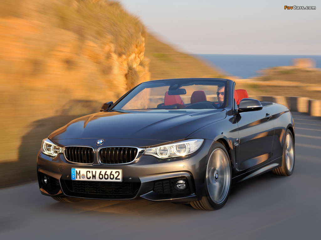Pictures of BMW 435i Cabrio M Sport Package (F33) 2013 (1024 x 768)