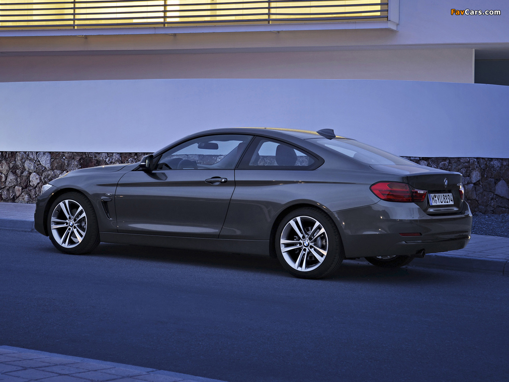 Pictures of BMW 420d Coupé Sport Line (F32) 2013 (1024 x 768)