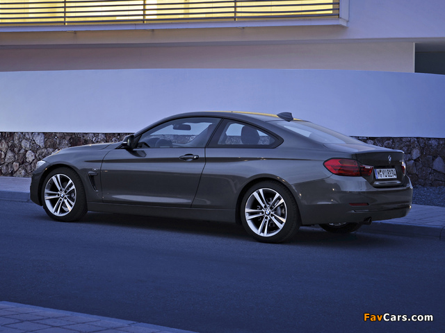 Pictures of BMW 420d Coupé Sport Line (F32) 2013 (640 x 480)