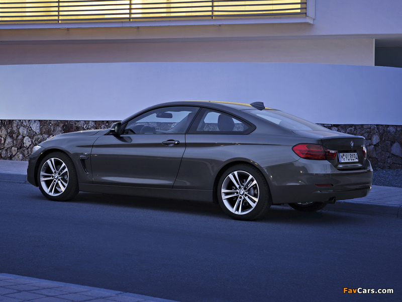 Pictures of BMW 420d Coupé Sport Line (F32) 2013 (800 x 600)