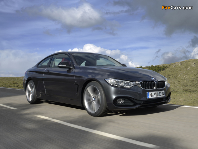 Pictures of BMW 420d Coupé Sport Line (F32) 2013 (640 x 480)
