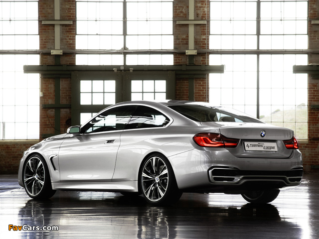 Pictures of BMW Concept 4 Series Coupé (F32) 2013 (640 x 480)