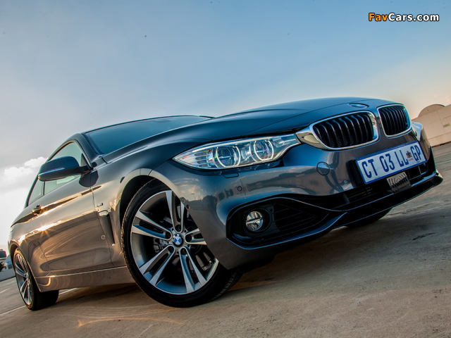 Pictures of BMW 428i Coupé Sport Line ZA-spec (F32) 2013 (640 x 480)