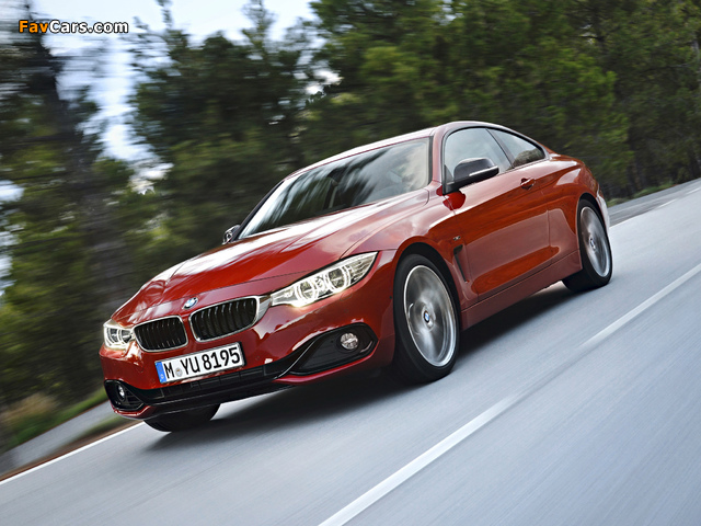 Pictures of BMW 435i Coupé Sport Line (F32) 2013 (640 x 480)
