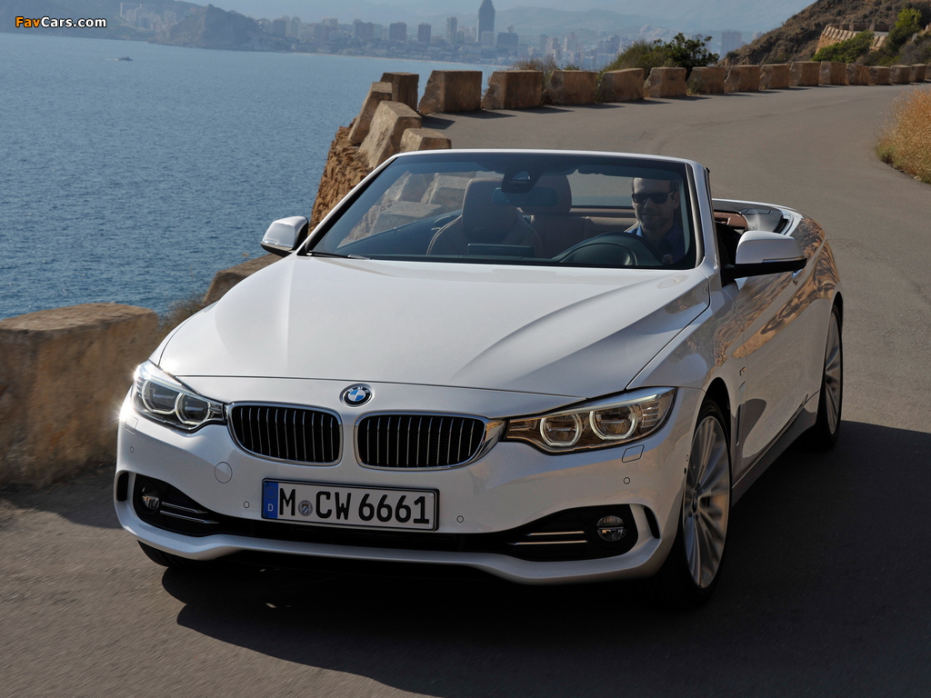 Pictures of BMW 428i Cabrio Luxury Line (F33) 2013 (1024 x 768)