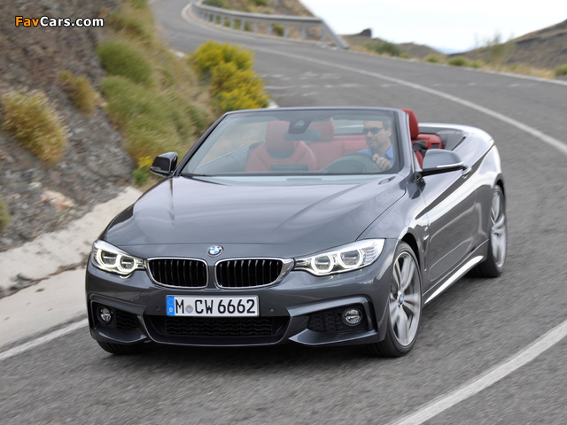 Pictures of BMW 435i Cabrio M Sport Package (F33) 2013 (640 x 480)