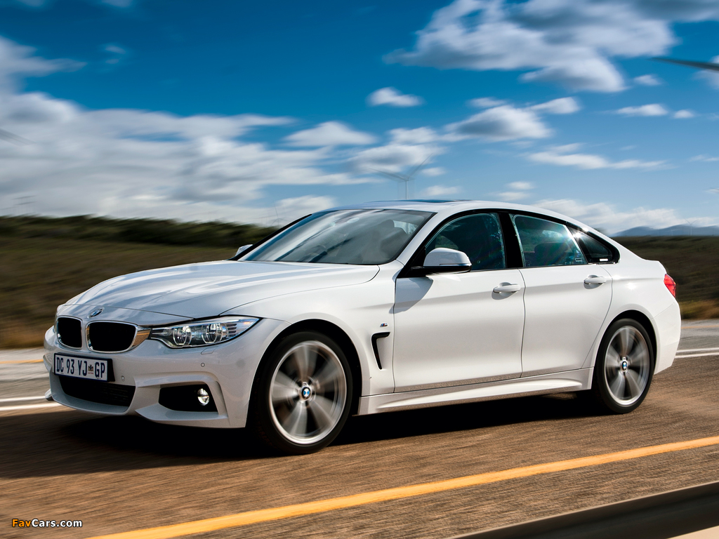 Pictures of BMW 435i Gran Coupé M Sport Package ZA-spec (F36) 2014 (1024 x 768)