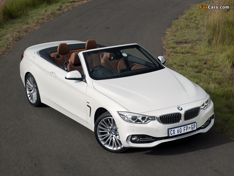 Pictures of BMW 428i Cabrio Luxury Line ZA-spec (F33) 2014 (800 x 600)