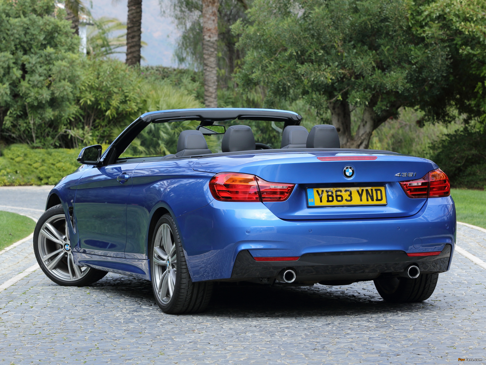 Pictures of BMW 435i Cabrio M Sport Package UK-spec (F33) 2014 (2048 x 1536)