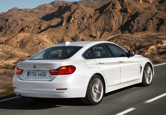 Pictures of BMW 420d Gran Coupé Luxury Line (F36) 2014