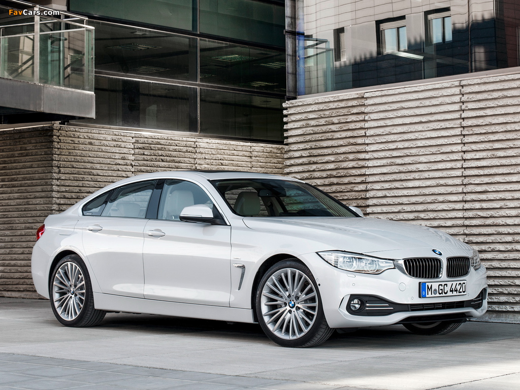 Pictures of BMW 420d Gran Coupé Luxury Line (F36) 2014 (1024 x 768)