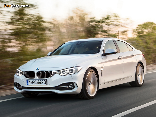 Pictures of BMW 420d Gran Coupé Luxury Line (F36) 2014 (640 x 480)