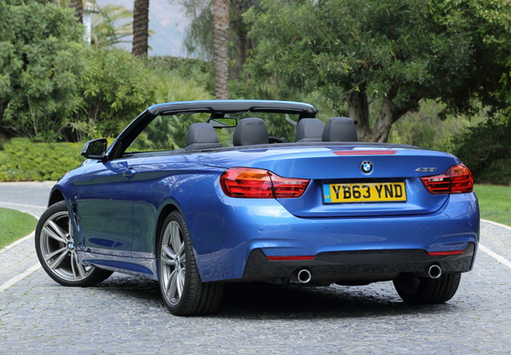 Pictures of BMW 435i Cabrio M Sport Package UK-spec (F33) 2014