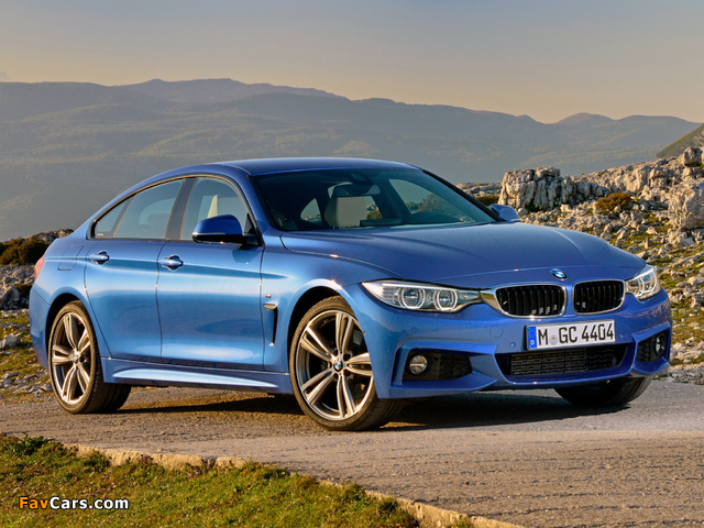 Pictures of BMW 428i Gran Coupé M Sport Package (F36) 2014 (640 x 480)