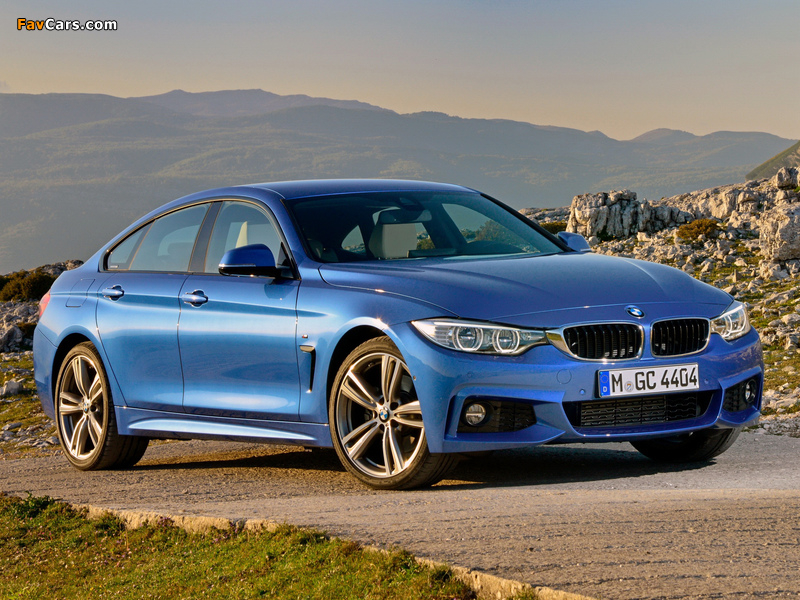 Pictures of BMW 428i Gran Coupé M Sport Package (F36) 2014 (800 x 600)